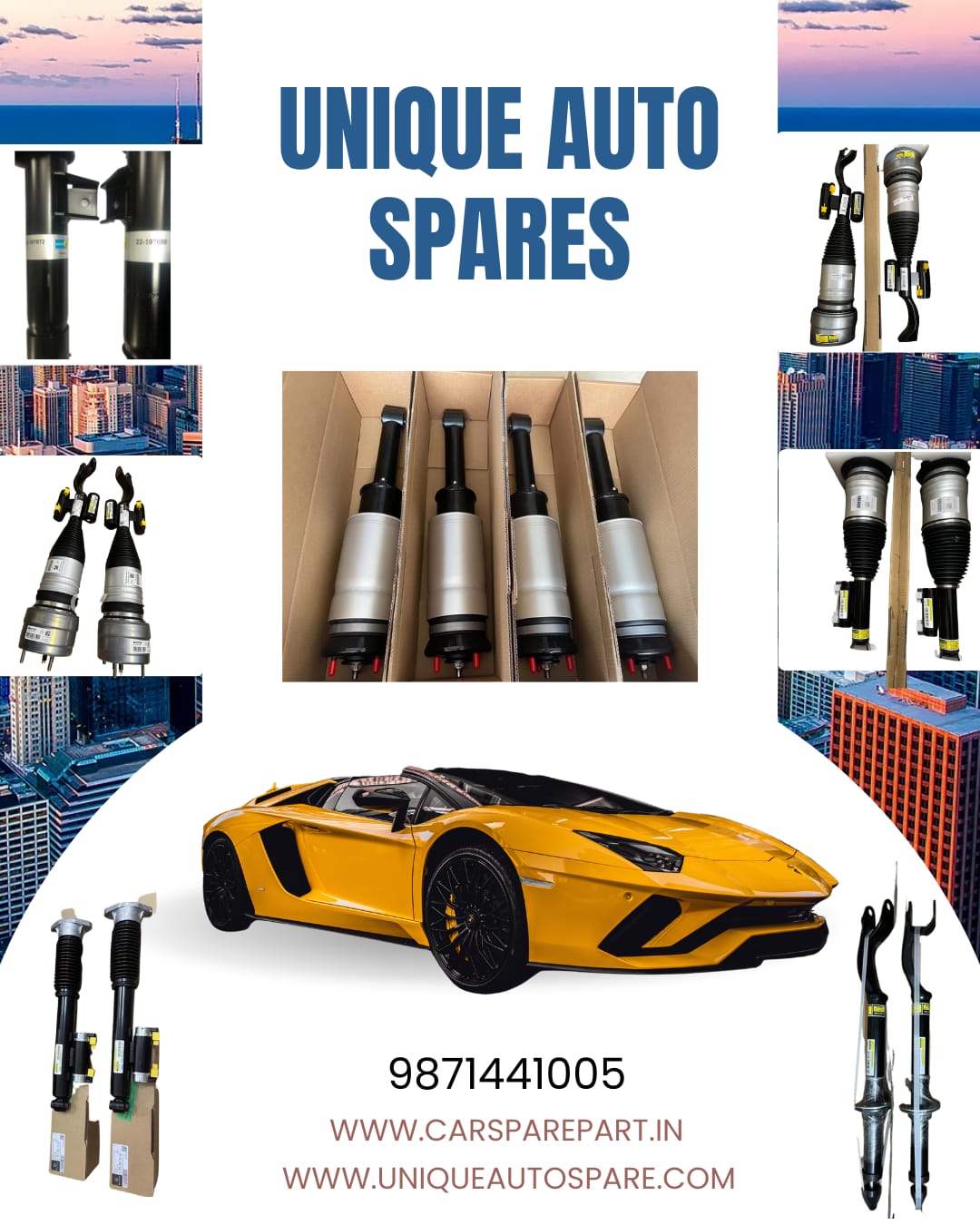 Unique Auto spares ( Luxury Car Spare Parts ) in New Delhi, India