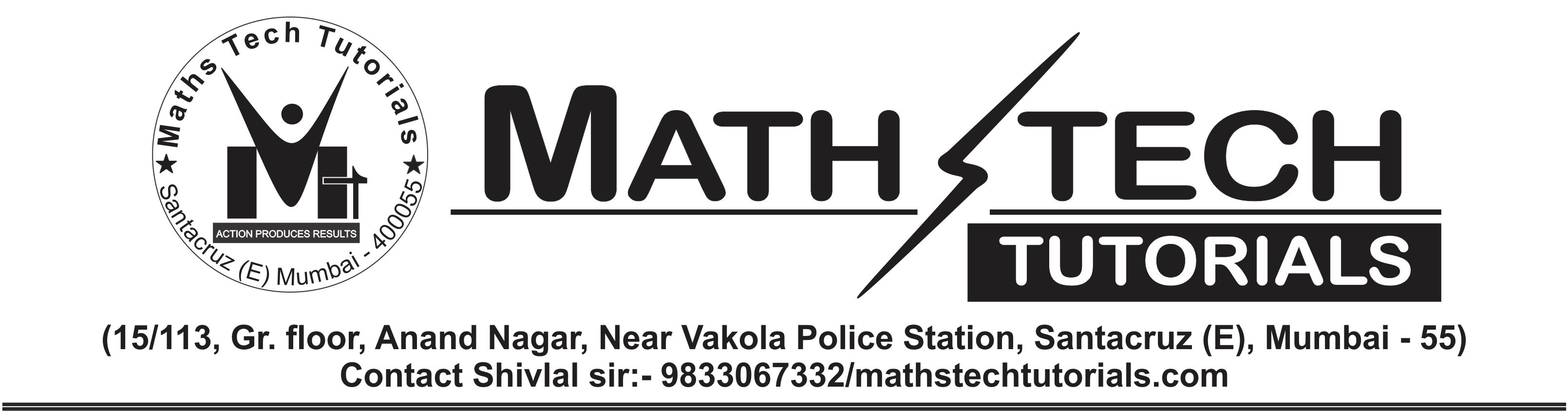 MATHSTECH TUTORIALS In Mumbai India Mathstech tutorials in mumbai india