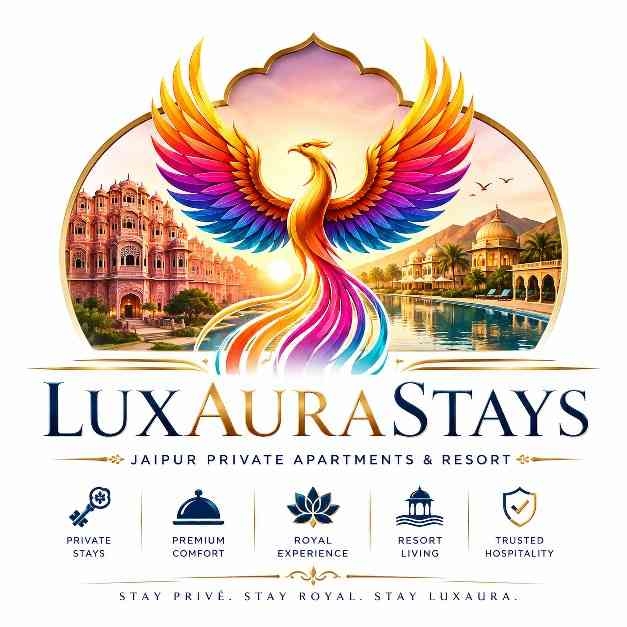 LuxAuraStays Jaipur Apartments Resort